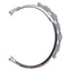 Huawei Watch GT 3 46mm Zore KRD-112 22mm Orbital Örgülü Halat Tasarımlı Naylon Kumaş Hasır Kordon Gri