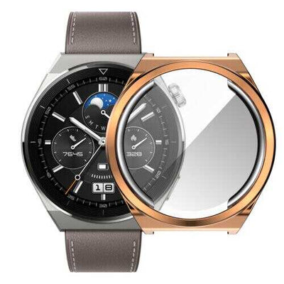 Huawei Watch GT 3 Pro 43mm Zore Watch Gard 02 Koruyucu Silikon Renksiz