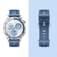 Huawei Watch GT 5 Zore KRD-128 Silikon Kordon Mavi