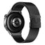 Huawei Watch GT4 41mm Zore KRD-25 Metal Hasır Kordon Siyah