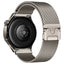 Huawei Watch GT4 41mm Zore KRD-25 Metal Hasır Kordon Siyah