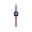Huawei Watch GT5 Pro 42mm Zore KRD-138 18mm Çocuklara Özel Silikon Strap Kayış Rose Pembe-Siyah