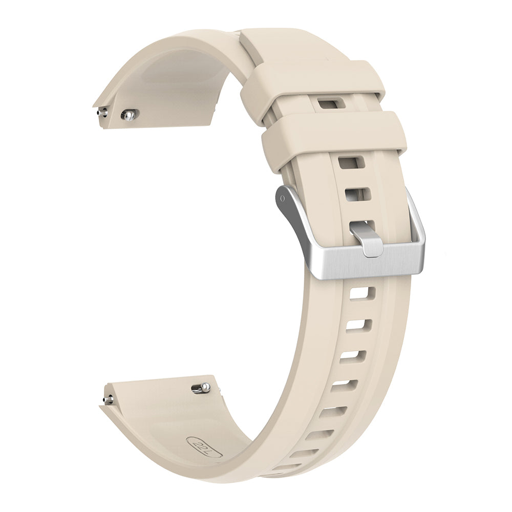 Huawei Watch GT5 Pro 46mm Zore KRD-130 Silikon Kordon Strap Kayış Gri