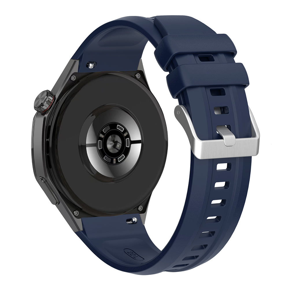 Huawei Watch GT5 Pro 46mm Zore KRD-130 Silikon Kordon Strap Kayış Turuncu