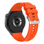 Huawei Watch GT5 Pro 46mm Zore KRD-130 Silikon Kordon Strap Kayış Turuncu