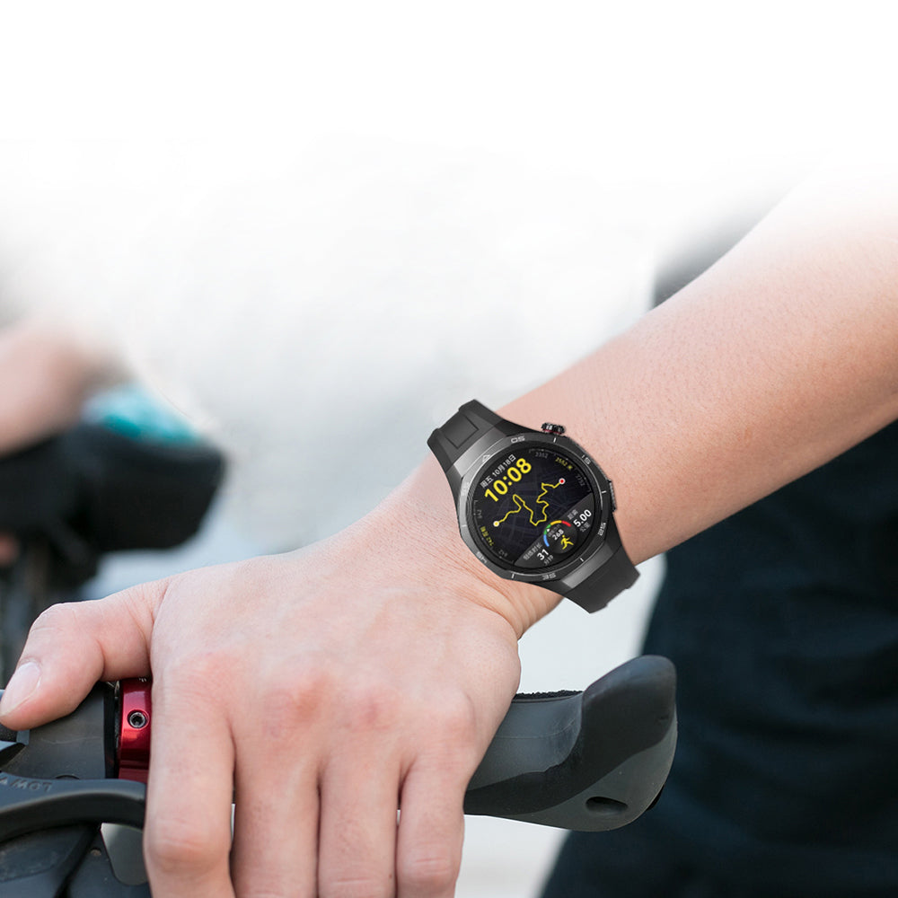 Huawei Watch GT5 Pro 46mm Zore KRD-130 Silikon Kordon Strap Kayış Yeşil