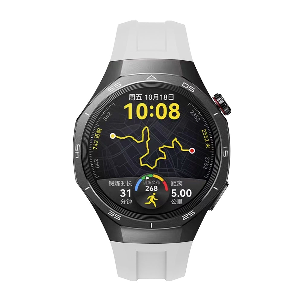 Huawei Watch GT5 Pro 46mm Zore KRD-130 Silikon Kordon Strap Kayış Starlight