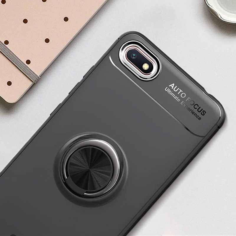 Huawei Y5 2018 Kılıf Zore Ravel Silikon Kapak Kırmızı