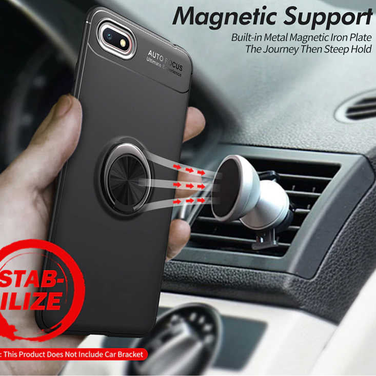 Huawei Y5 2018 Kılıf Zore Ravel Silikon Kapak Mavi
