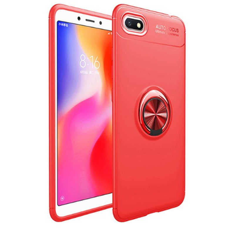 Huawei Y5 2018 Kılıf Zore Ravel Silikon Kapak Kırmızı