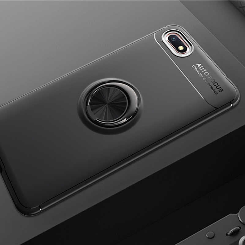 Huawei Y5 2018 Kılıf Zore Ravel Silikon Kapak Siyah