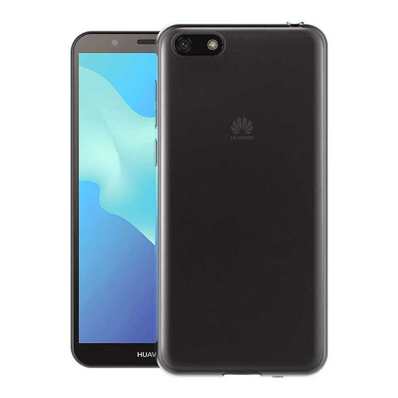 Huawei Y5 2018 Kılıf Zore Süper Silikon Kapak Renksiz