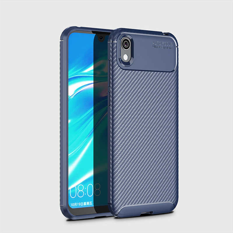 Huawei Y5 2019 Kılıf Zore Negro Silikon Kapak Lacivert
