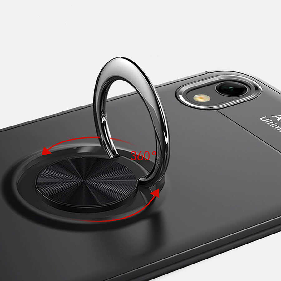 Huawei Y5 2019 Kılıf Zore Ravel Silikon Kapak Mavi