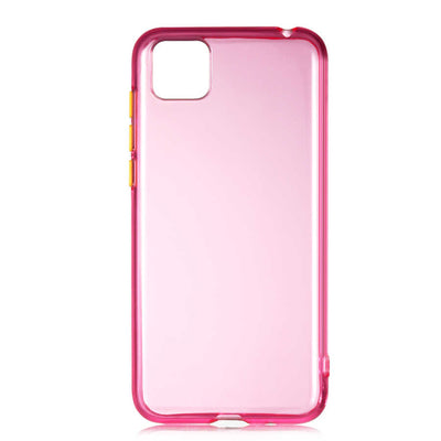 Huawei Y5P Kılıf Zore Bistro Kapak Pembe