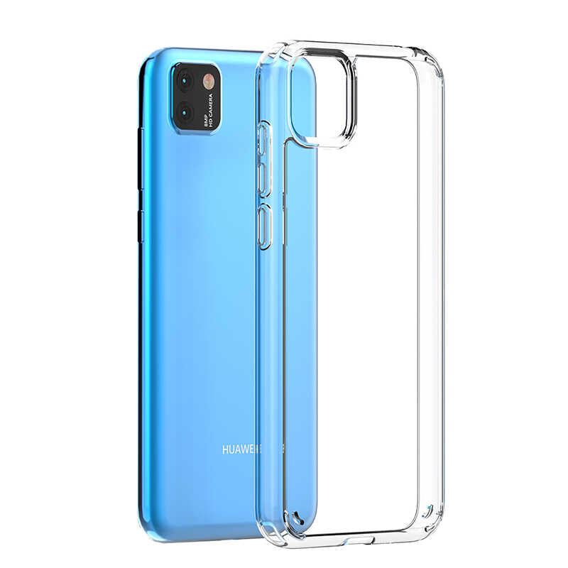 Huawei Y5P Kılıf Zore Coss Kapak Renksiz