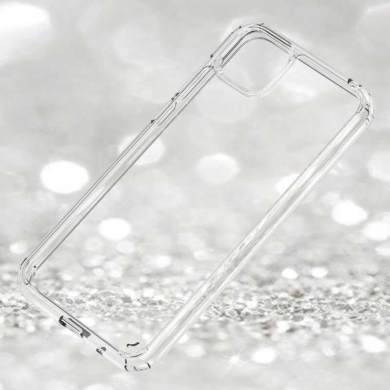 Huawei Y5P Kılıf Zore Coss Kapak Renksiz