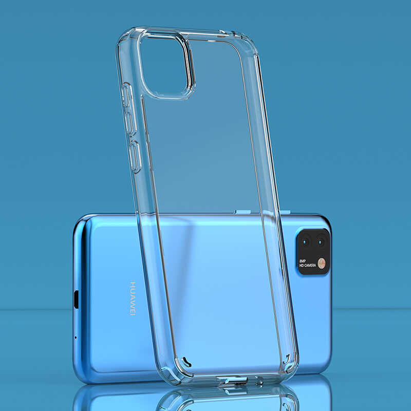 Huawei Y5P Kılıf Zore Coss Kapak Renksiz