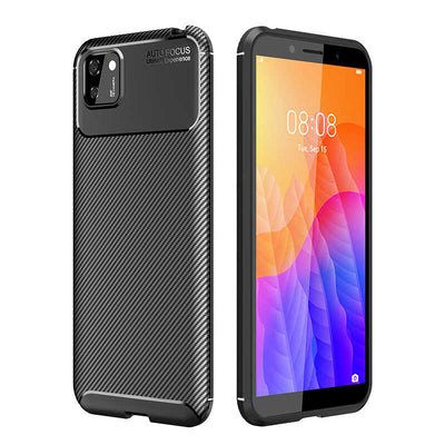Huawei Y5P Kılıf Zore Negro Silikon Kapak Siyah