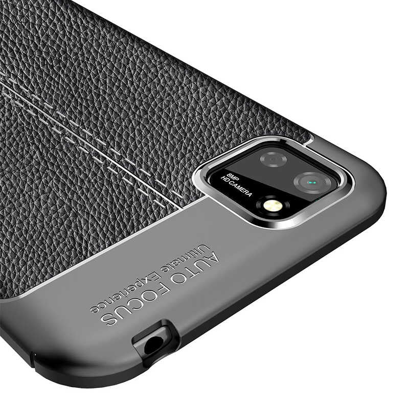 Huawei Y5P Kılıf Zore Niss Silikon Kapak Kırmızı