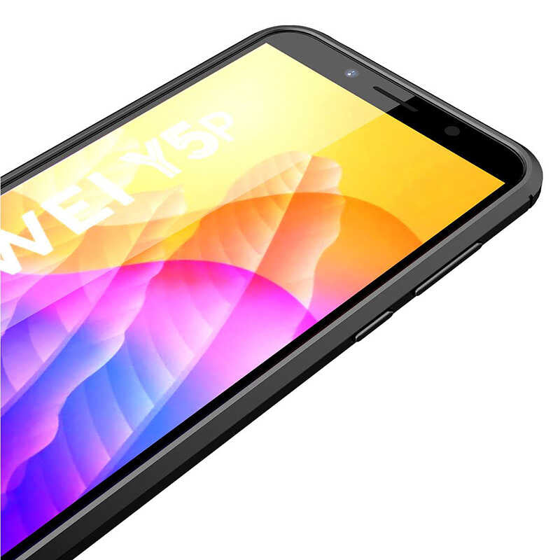 Huawei Y5P Kılıf Zore Niss Silikon Kapak Kırmızı