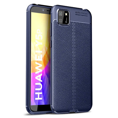 Huawei Y5P Kılıf Zore Niss Silikon Kapak Lacivert