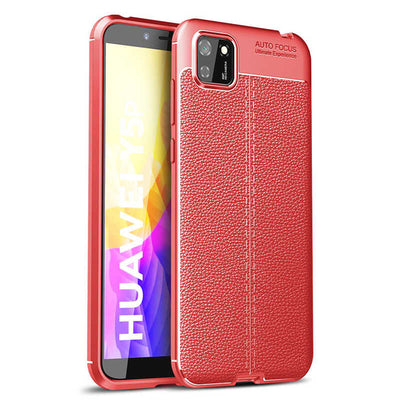 Huawei Y5P Kılıf Zore Niss Silikon Kapak Kırmızı