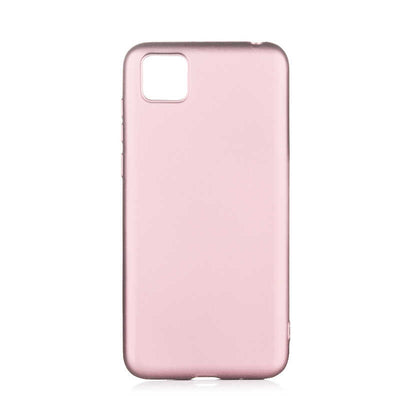 Huawei Y5P Kılıf Zore Premier Silikon Kapak Rose Gold