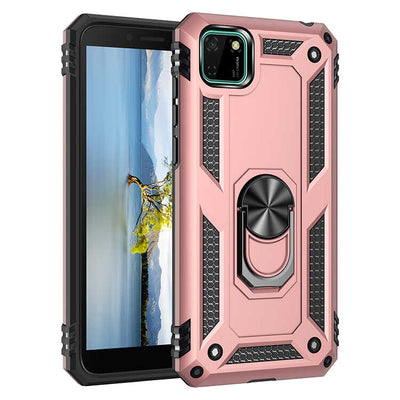 Huawei Y5P Kılıf Zore Vega Kapak Rose Gold