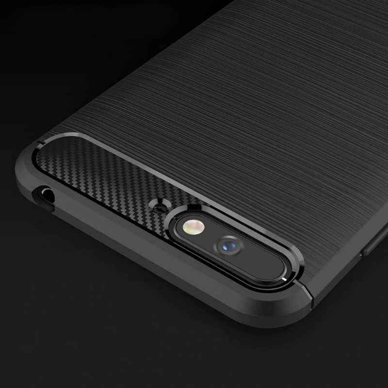 Huawei Y6 2018 Kılıf Zore Room Silikon Kapak Gri