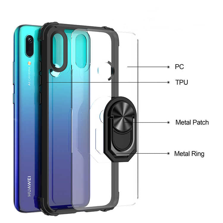 Huawei Y6 2019 Kılıf Zore Mola Kapak Lacivert