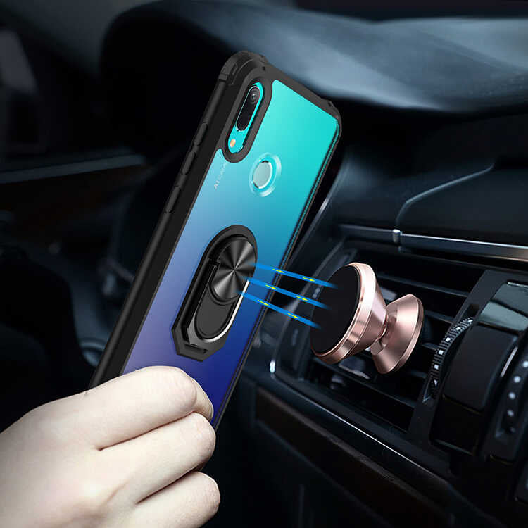 Huawei Y6 2019 Kılıf Zore Mola Kapak Lacivert