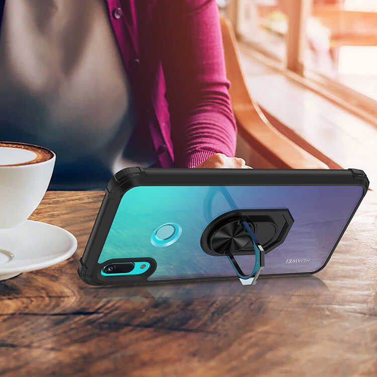 Huawei Y6 2019 Kılıf Zore Mola Kapak Lacivert