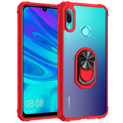Huawei Y6 2019 Kılıf Zore Mola Kapak Kırmızı