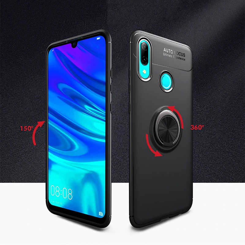 Huawei Y6 2019 Kılıf Zore Ravel Silikon Kapak Mavi
