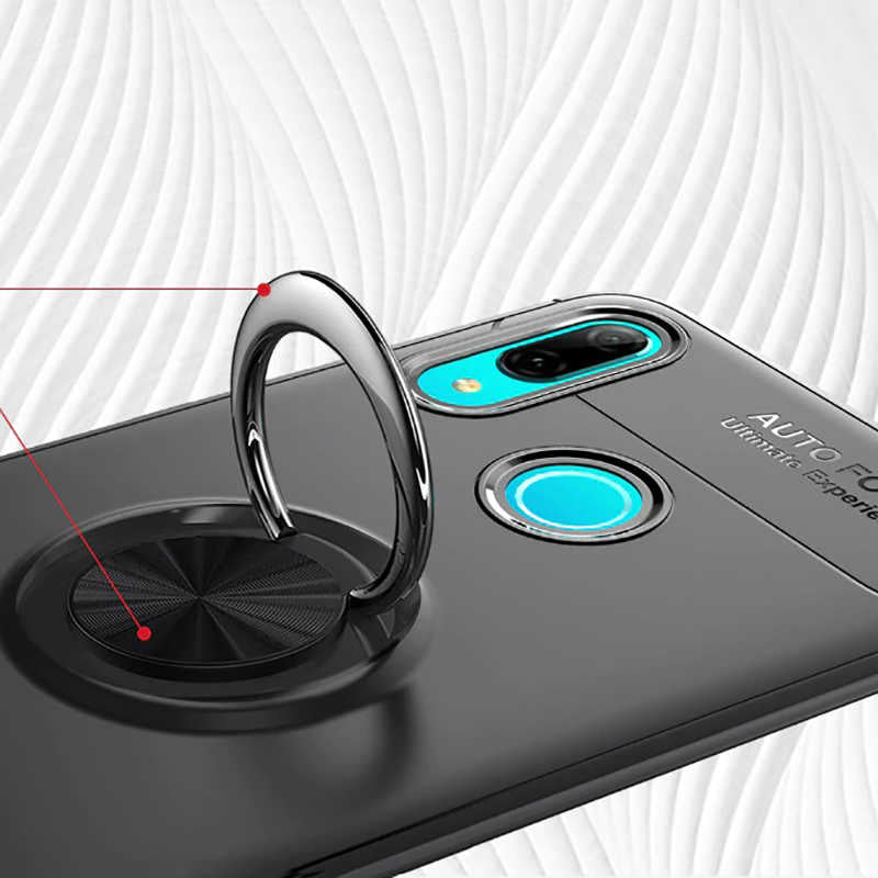 Huawei Y6 2019 Kılıf Zore Ravel Silikon Kapak Mavi