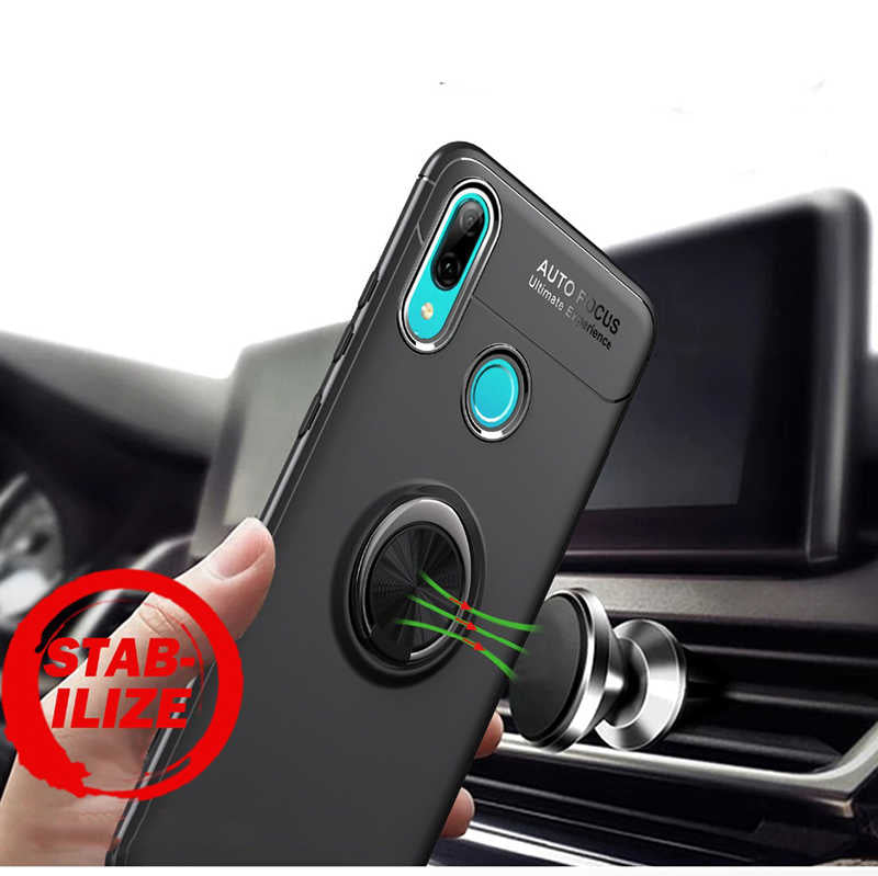 Huawei Y6 2019 Kılıf Zore Ravel Silikon Kapak Mavi