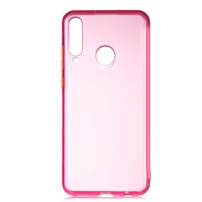 Huawei Y6P Kılıf Zore Bistro Kapak Pembe