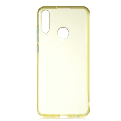 Huawei Y6P Kılıf Zore Bistro Kapak Sarı