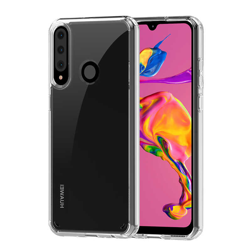 Huawei Y6P Kılıf Zore Coss Kapak Renksiz