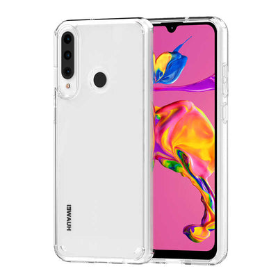 Huawei Y6P Kılıf Zore Coss Kapak Renksiz