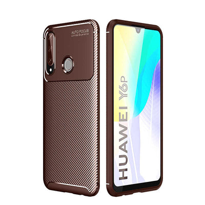 Huawei Y6P Kılıf Zore Negro Silikon Kapak Lacivert