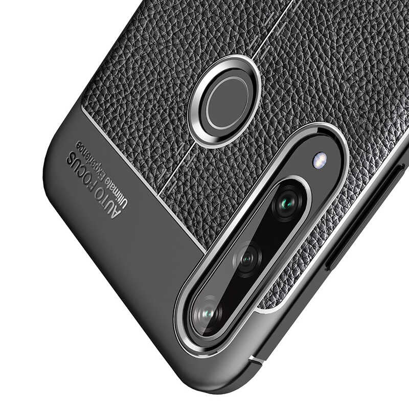 Huawei Y6P Kılıf Zore Niss Silikon Kapak Siyah