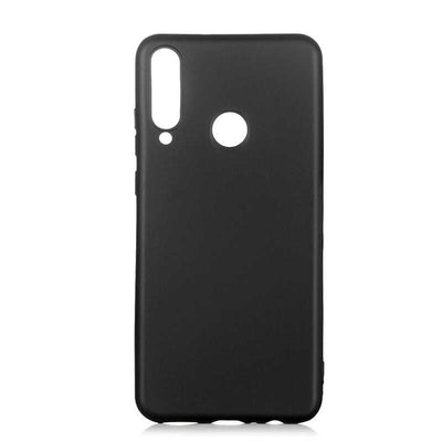 Huawei Y6P Kılıf Zore Premier Silikon Kapak Siyah
