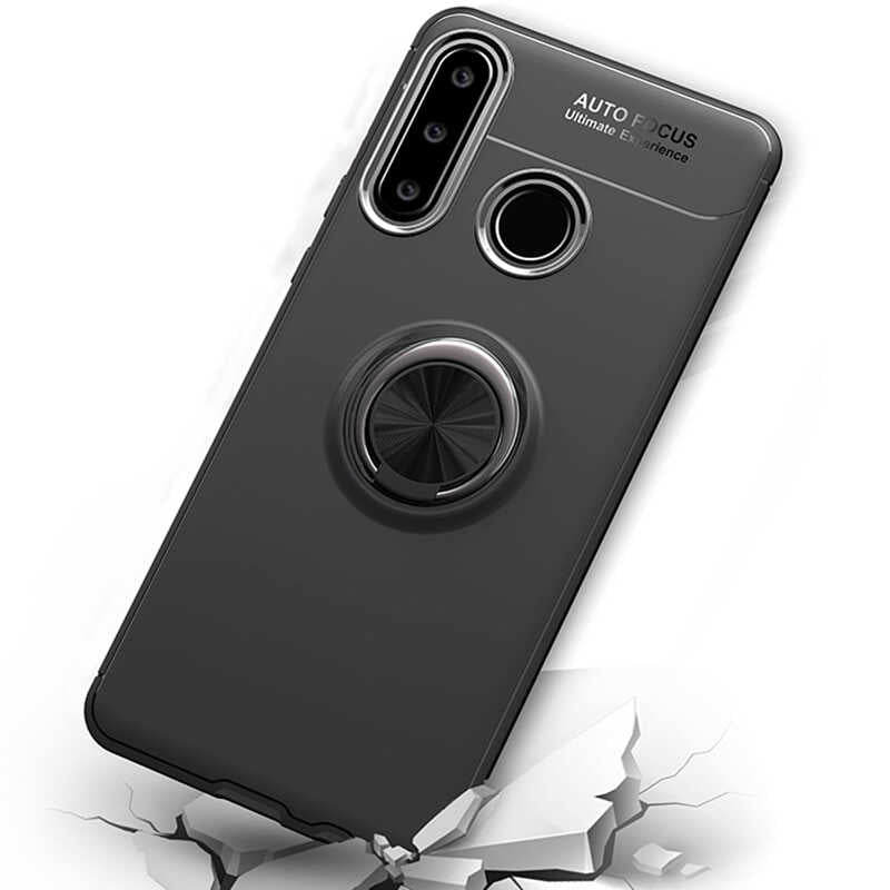 Huawei Y6P Kılıf Zore Ravel Silikon Kapak Mavi