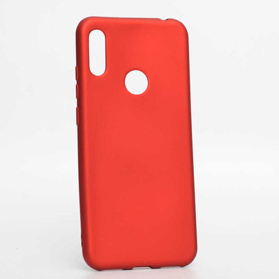 Huawei Y6S 2019 Kılıf Zore Premier Silikon Kapak Kırmızı
