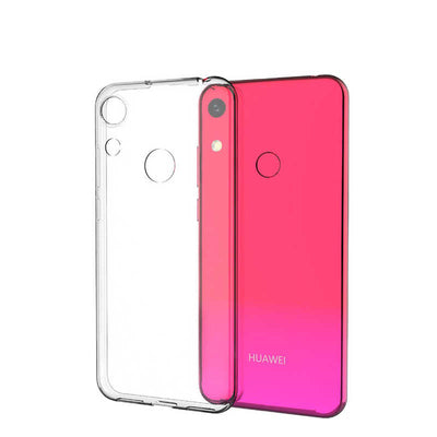 Huawei Y6S 2019 Kılıf Zore Süper Silikon Kapak Renksiz