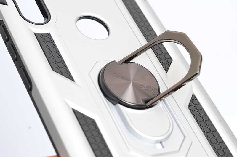 Huawei Y6S 2019 Kılıf Zore Vega Kapak Siyah