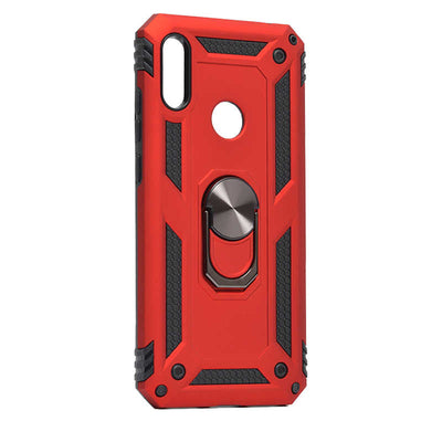 Huawei Y6S 2019 Kılıf Zore Vega Kapak Gri