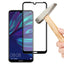 Huawei Y6S 2019 Zore Kenarları Kırılmaya Dayanıklı Cam Ekran Koruyucu Siyah